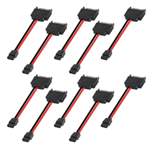 // 10 Cables De 15 Pines Macho A 6 Pines, 15 Pines A 6 Pines