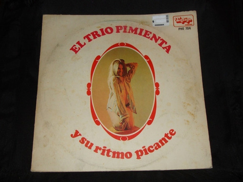 Vinilo El Trio Pimienta Y Sus Ritmo Picante Ee C3