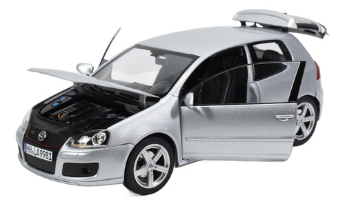 Vw Golf Gti Pirelli A5 2007 Escala 1:18 Norev Color Plateado