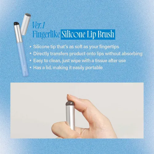 Fwee Fingerlike Silicone Lip Brush Aplicador De Silicona