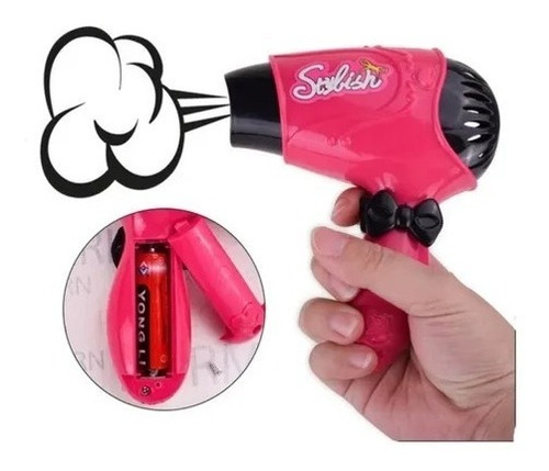 Valija Juliana Set Peluqueria Grande Secador Con Accesorios