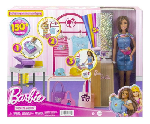Barbie  Profesiones Boutique Diseña Y Vende Hkt78