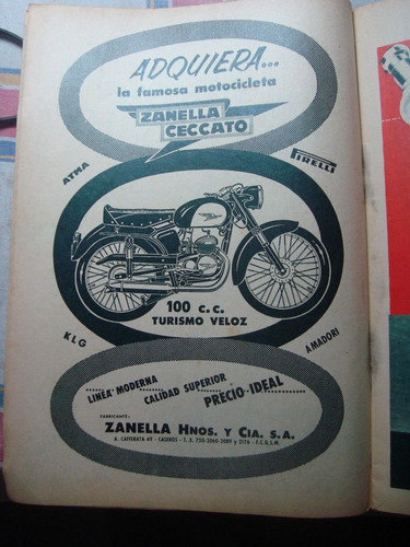 Moto Zanella Ceccato Publicidad Propaganda