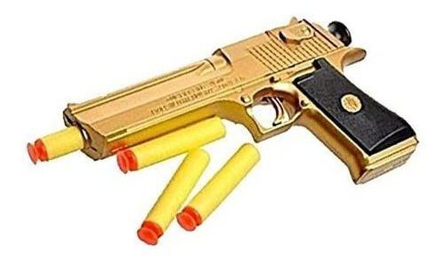 Nuevo Golden Desert Eagle Toy Foam Dart Gun Toys The Fo...