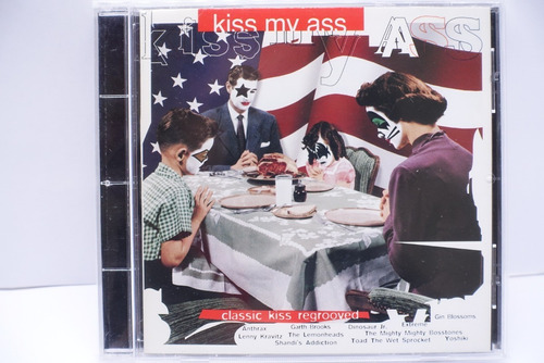 Cd Various  Kiss My Ass (classic Kiss Regrooved)  1994 Us