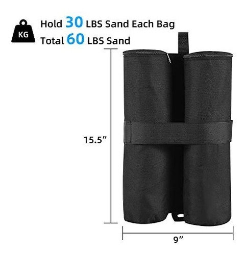 Paquete De 6 Bolsas De Arena Para Diferentes Tipos De Uso