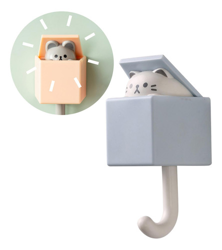 Gancho De Pared De Animales De Dibujos Animados Gancho