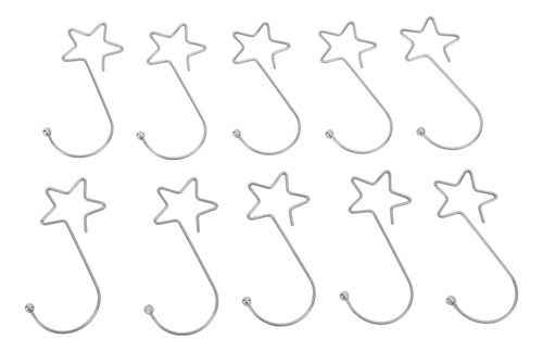 Ganchos Para Adornar Árboles De Navidad Con Forma De Estrell