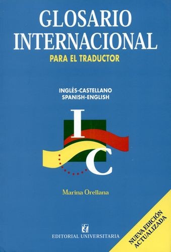 Libro Glosario Internacional Para El Traductor. Inglés-cast