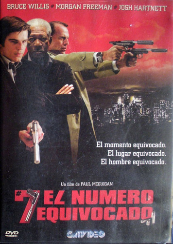 Dvd - 7 El Numero Equivocado - Lucky Number Slevin