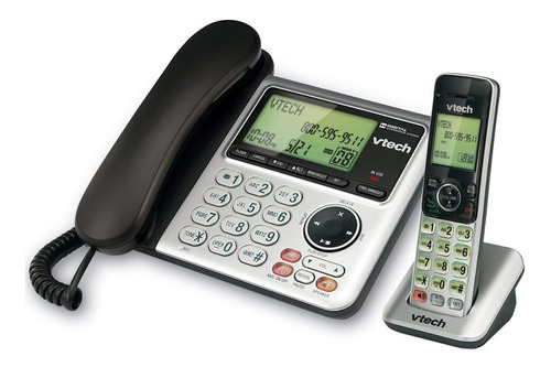 Imagen 1 de 6 de Telefono Inalambrico Vtech Doble Contestador Ultimo Modelo Importado
