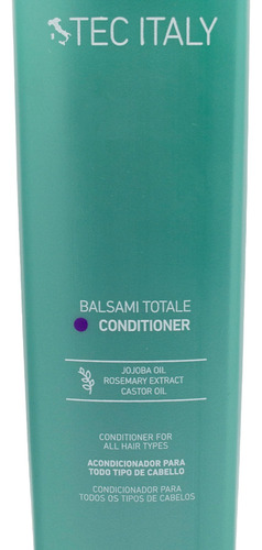 Tec Italy Totale Kit Shampoo + Acondicionador Pelo Chico 3c