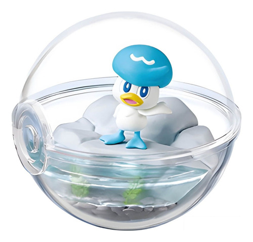 Pokemon Figura Original Rement Quaxly Terrarium