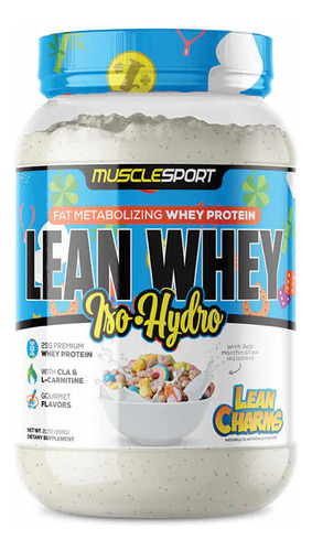 Lean Whey Iso Hydro Gourmet Protein 2lb Lean Charms