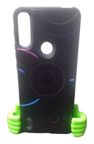 Funda Rigida Con Diseño Para Motorola Moto E7i Power+ Vidrio