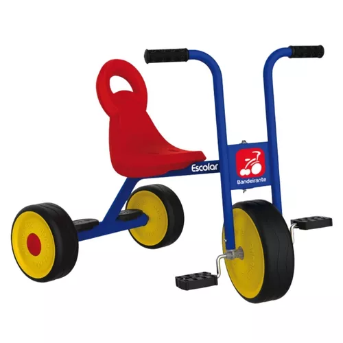 Triciclo Escolar 3 Roda Velotrol Pega Carona Motoca Infantil