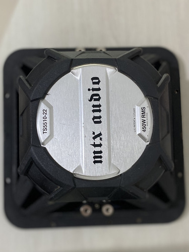 Subwoofer Mtx Audio Ts5510-22 (Usado)