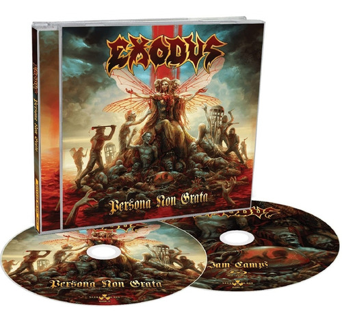 Cd + Bluray Exodus Persona Non Grata 2021 (edición U.s.a