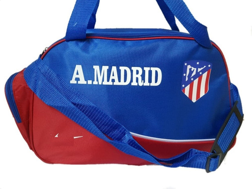 Maleta Atletico De Madrid Deportiva Rojo-azul