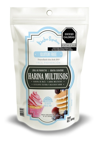 Harina Multiusos Sin Gluten Khafra Signature 900 G