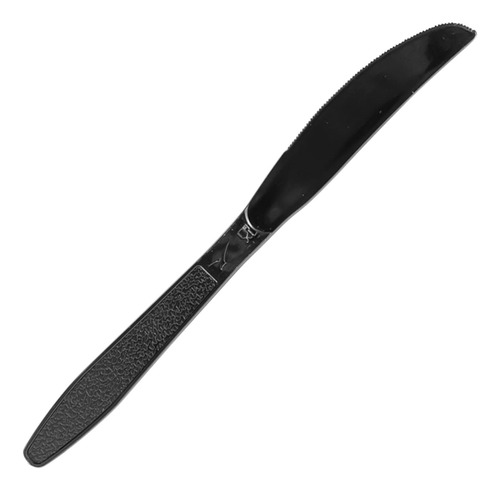 Falcon - Cuchillo De Plástico Resistente, Color Negro, 50 Pi