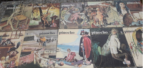 Lote X 10 Cuentos Infantiles Fasciculos Pinocho Ed Codex