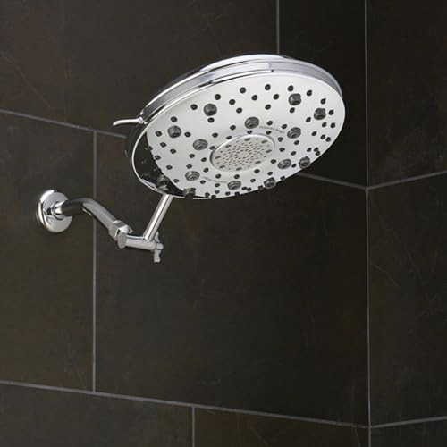 Cabezal De Ducha De Lluvia Oxygenics Vortex Con Brazo Cromad