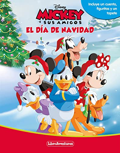 Mickey Y Sus Amigos El Dia De Navidad Libroaventuras - Vv Aa
