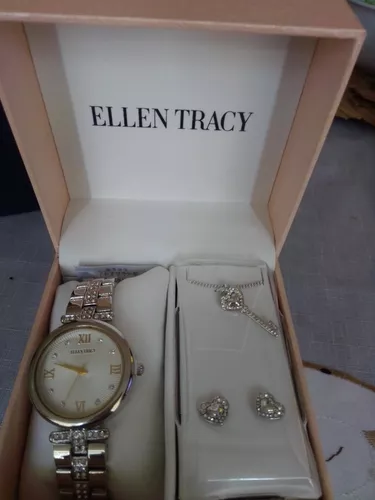 cavidad Oeste Rango Reloj Ellen Tracy Para Dama | MercadoLibre 📦