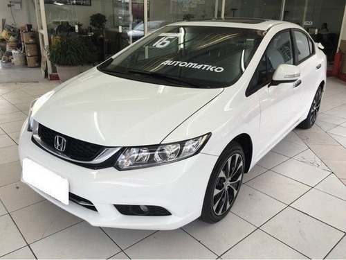 Honda Civic Branco 2.0 Exr 16v Flex 4p Automático 2016