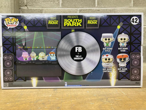 South Park Boy Band Kyle Stan Kenny Cartman 42 Funko Pop