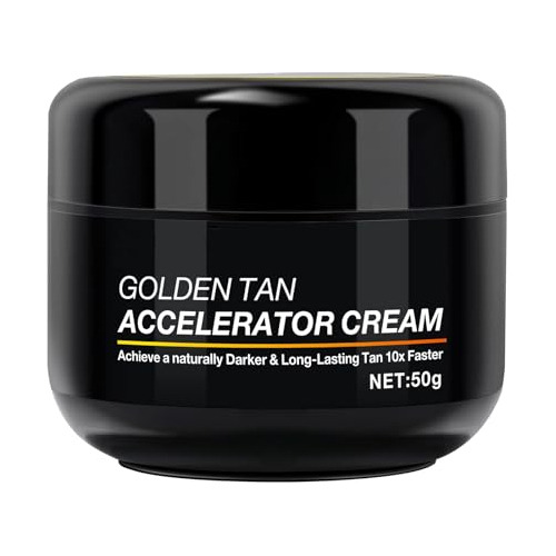 Crema Aceleradora Bronceadora, 50g, Tono Marrón Suave