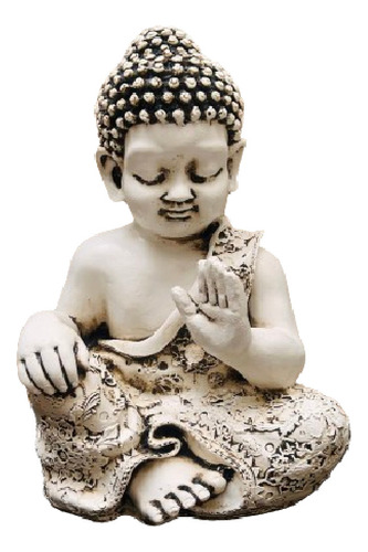 Estatua Buda Niño 65cm Resina Apto Exterior Ideal Jardin