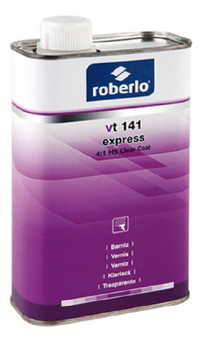 Verniz 4:1 Hs Clear Coat Express Vt141 Express 1l Roberlo