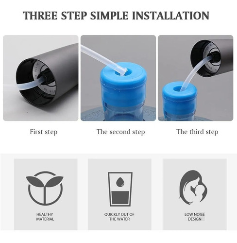 Imagen 8 de 8 de Bomba Dispensadora De Agua Inalámbrica Dispensador Grifo Usb