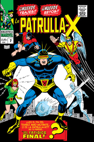 La Patrulla X 7 1967-1968 - Roy Thomas, Ross Andru, Werner R