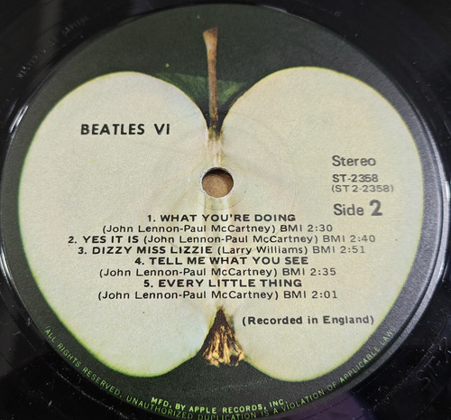 The Beatles - Vi Lp Usa 1971 Paul Mccartney John Lennon Star Usa 1971 (Usado)