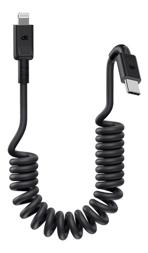 Cable Usbc A Lightning En Espiral Nota: Usb C, No Usb, ...