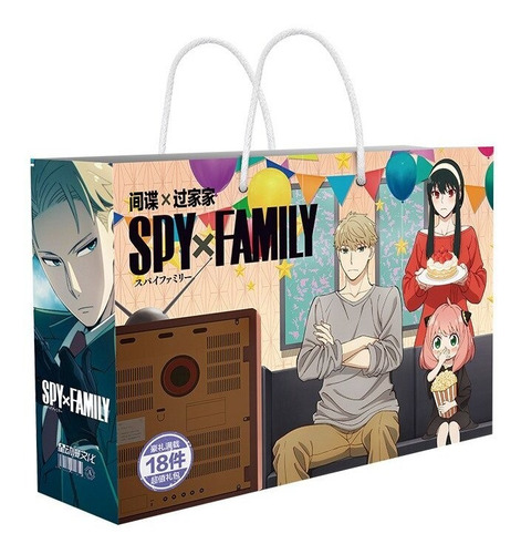 Spy X Family Anime Lucky Gift Bag Colección Juguetes Con Kaw