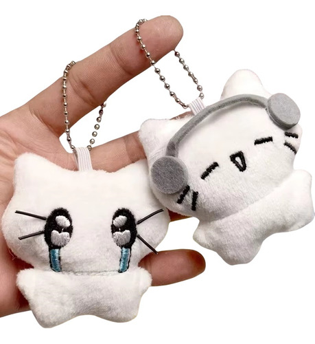 Llavero Con Forma De Muñeco De Peluche Con Forma De Gato Bon