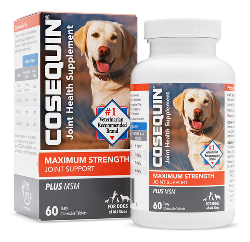 Nutramax Cosequin Ds Chewables Plus Msm 60ct