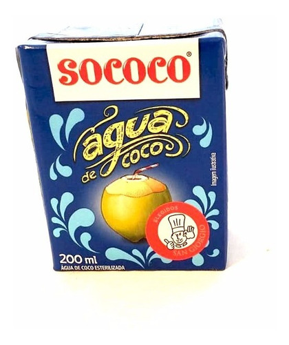 Agua De Coco Sococo X200ml