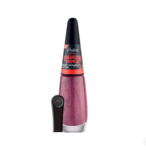 Imagem 7 de 10 de Impala Kit C/05 Esmaltes Coleção Cat Eye Imã Stranger Things
