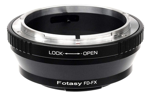 Adaptador De Lente Fotasy Fd A Fuji X, Canon Fd A Fujifil...