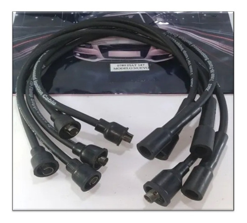 Cable Bujia Fiat Uno, 147, Spacio 7mm 0780 Filko