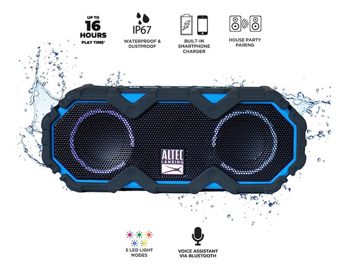Altec Lansing Lifejacket Mini - Altavoz Bluetooth Resiste...