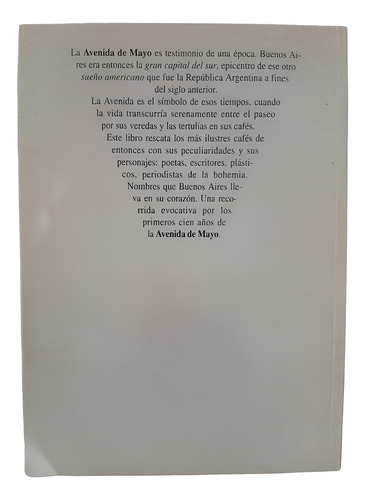 Los Cafés De La Avenida De Mayo - Reseña Histórica