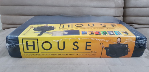 Dvd House Série Completa Coleção Box Maleta 7 Temporadas +8
