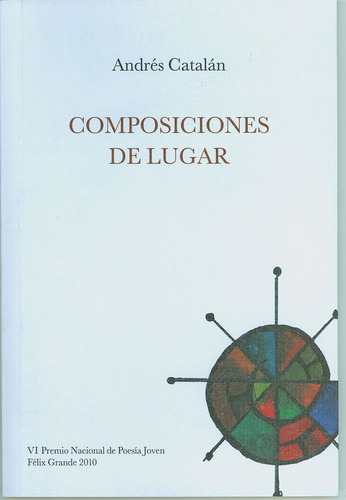 Libro Composiciones De Lugar - Catalan, Andres