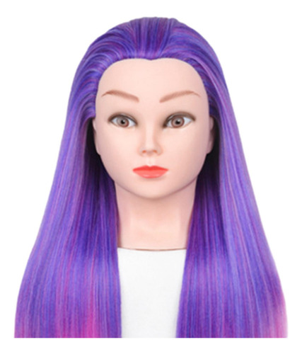 Cabeça De Manequim Para Treinamento, Rosa Violeta Gradual